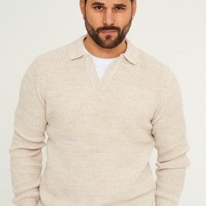 Polo shirt - beige Polo shirt - beige