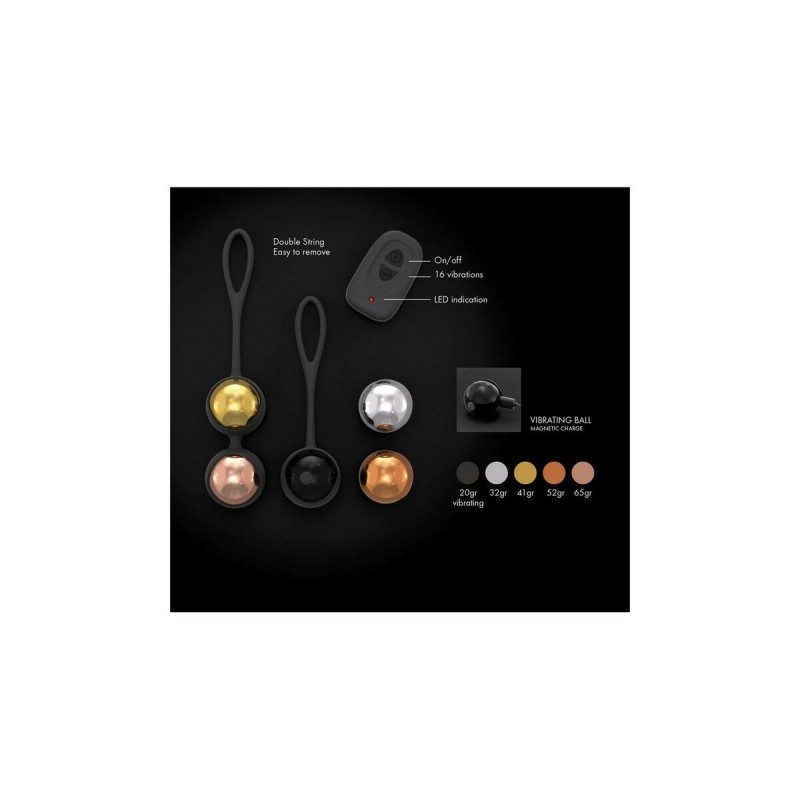 Вагинальные шарики Dorcel DOR183 Силикон ABS Гигиенический материал, щадящий для кожи