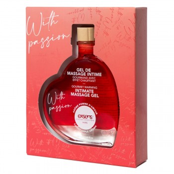 Масло для эротического массажа Exsens Зеленое яблоко 50 ml