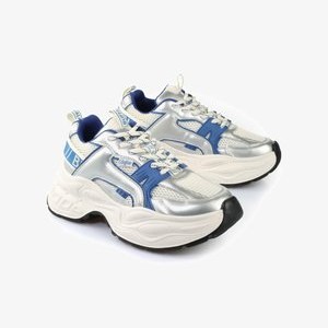 YUNO - Trainers - blue sand white YUNO - Trainers - blue sand white