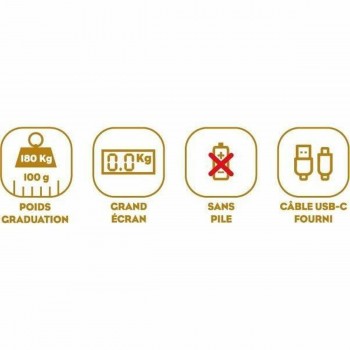 Цифровые весы для ванной Little Balance 8729 180 kg