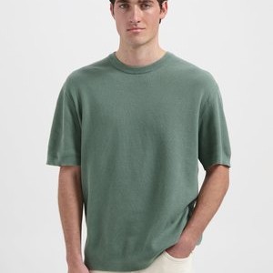 WAFFLE - Basic T-shirt - sage green WAFFLE - Basic T-shirt - sage green