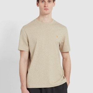 DANNY - Basic T-shirt - hazelnut marl DANNY - Basic T-shirt - hazelnut marl
