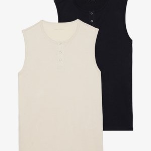 2 PACK - Top - true black/whitecap grey 2 PACK - Top - true black/whitecap grey