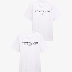 2ER-PACK - Print T-shirt - weiß 2ER-PACK - Print T-shirt - weiß