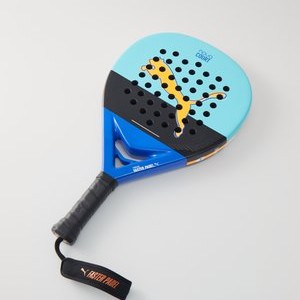 NOVA COURT UNISEX - Padel racket - safe lake/black/vivid blue/heat fire NOVA COURT UNISEX - Padel racket - safe lake/black/vivid blue/heat fire