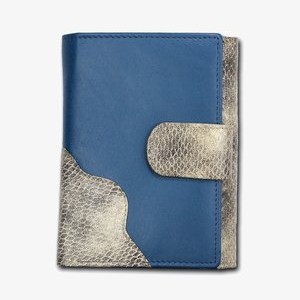 SCHLANGENOPTIK - Wallet - blau/grau SCHLANGENOPTIK - Wallet - blau/grau