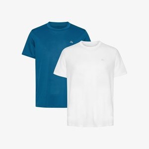 2 PACK - Sports T-shirt - blue/white