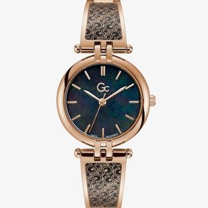 GC LOGOCHIC - Watch - Black/rose gold-coloured GC LOGOCHIC - Watch - Black/rose gold-coloured
