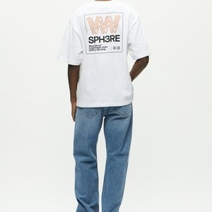GARY TEE SPHERE - Print T-shirt - bright white GARY TEE SPHERE - Print T-shirt - bright white