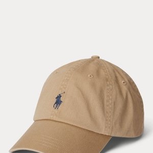 COTTON CHINO BALL CAP - Cap - coastal beige