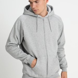 ZIP HOODY - Zip-up sweatshirt - grey ZIP HOODY - Zip-up sweatshirt - grey
