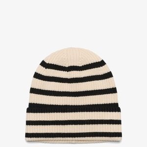 Beanie - sanddollar black stripe Beanie - sanddollar black stripe