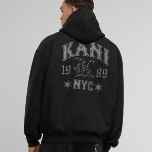 WESTERN  - Zip-up sweatshirt - black WESTERN  - Zip-up sweatshirt - black