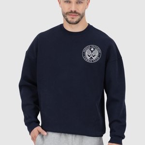 CIRCOLO - Sweatshirt - navy/gardenia CIRCOLO - Sweatshirt - navy/gardenia