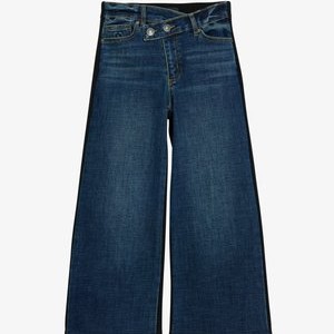 ASYMMETRIC COMBINED - Flared Jeans - blue ASYMMETRIC COMBINED - Flared Jeans - blue