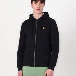 ZIP THROUGH HOODIE - Zip-up sweatshirt - jet black ZIP THROUGH HOODIE - Zip-up sweatshirt - jet black