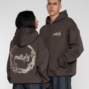 HOODIE LAW OF NATURE - Zip-up sweatshirt - turkish coffee HOODIE LAW OF NATURE - Zip-up sweatshirt - turkish coffee