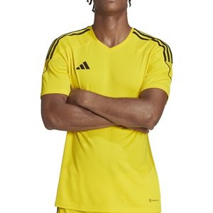 ADIDAS PERFORMANCE FUSSBALL - TEAMSPORT TEXTIL - TRIKOTS TIRO 23 TRIKOT - Print T-shirt - gelbschwarz ADIDAS PERFORMANCE FUSSBALL - TEAMSPORT TEXTIL - TRIKOTS TIRO 23 TRIKOT - Print T-shirt - gelbschwarz