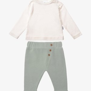 2TLG. SHIRT AND PANTS - Sweatshirt - schilf