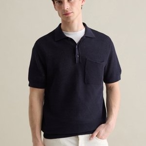 Polo shirt - navy blue