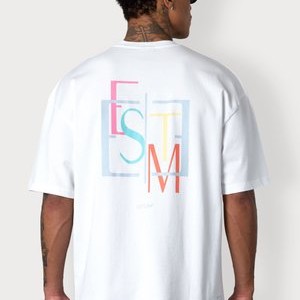 DECONSTRUCTED OVERSIZED - Print T-shirt - white DECONSTRUCTED OVERSIZED - Print T-shirt - white