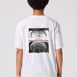 DROID CRUX UNISEX - Print T-shirt - oyster DROID CRUX UNISEX - Print T-shirt - oyster
