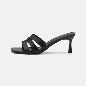 GEMMA - Heeled mules - black GEMMA - Heeled mules - black