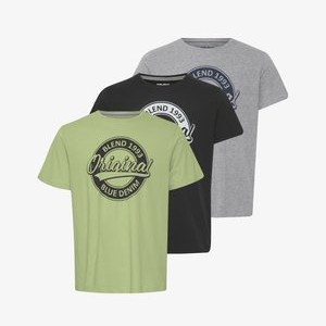 BH3Pack - Print T-shirt - black stone mix green eye BH3Pack - Print T-shirt - black stone mix green eye
