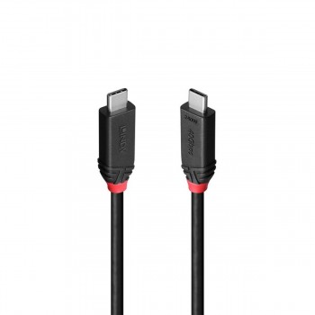 Кабель USB-C — USB-C LINDY 37002 Чёрный 2 m