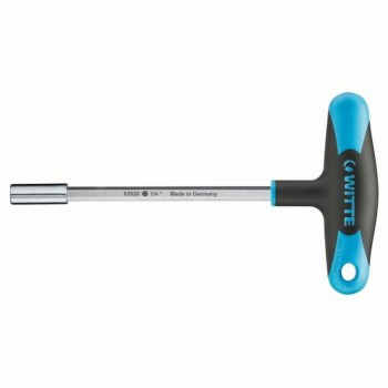 Держатель для насадок WITTE PRO 1/4" шестиугольный Форма T Магнитный