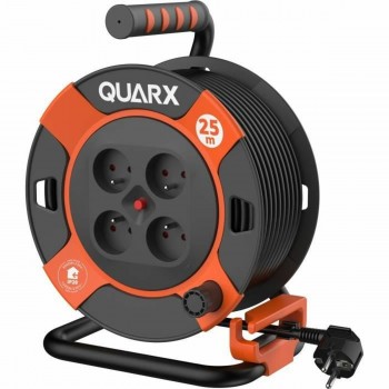 Удлинительный кабель QUARX H05VV-F Чёрный 25 m