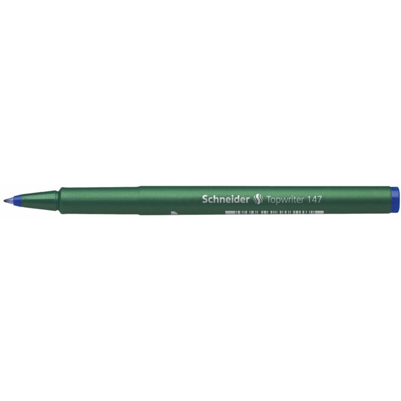 Фломастер Schneider Topwriter 147 Синий (10 штук)