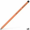 Цветные карандаши Faber-Castell Pitt Pastell Чёрный 6 Предметы