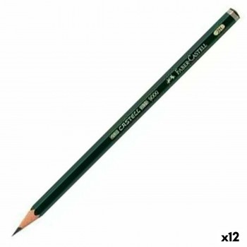 Карандаш Faber-Castell 9000 Экологично шестиугольный 2H (12 штук)