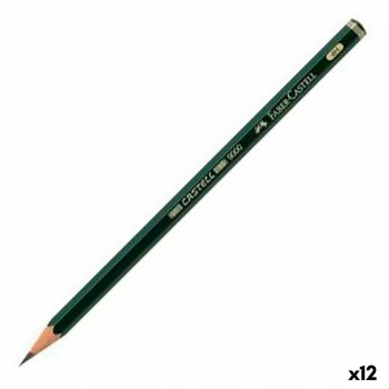 Карандаш Faber-Castell 9000 Экологично шестиугольный 5H (12 штук)