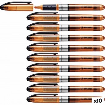 Флуоресцентный маркер Stabilo Navigator Оранжевый 10 Предметы (1 штук)