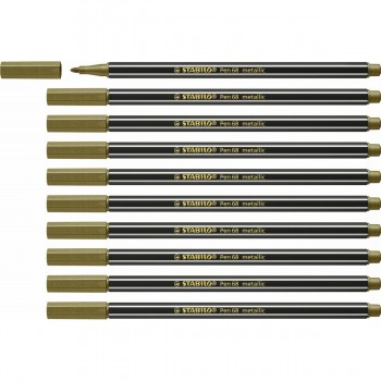 Фетр Stabilo Pen 68 metallic (10 Предметы)