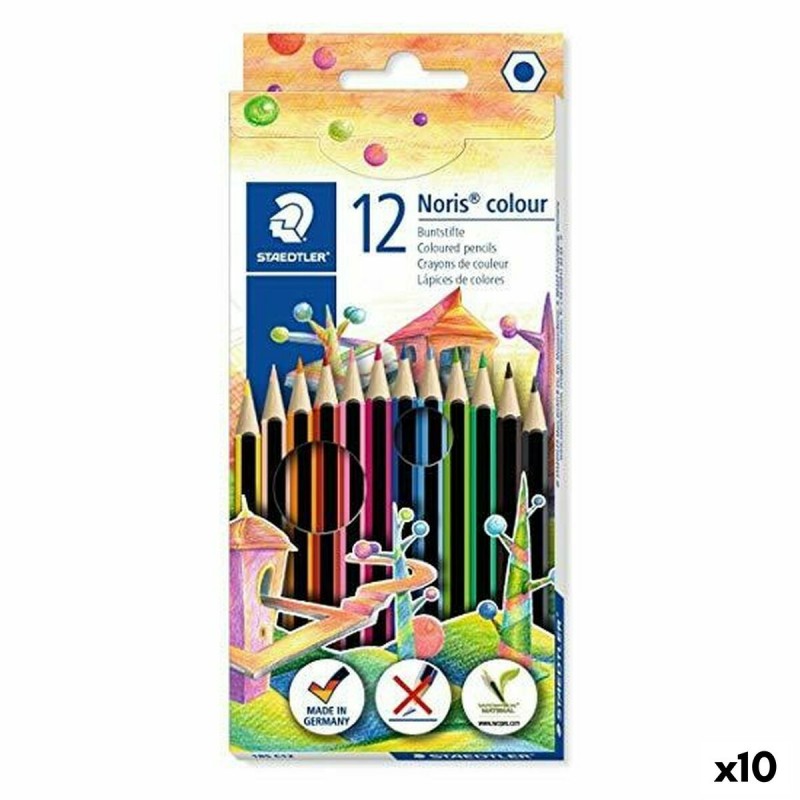 Набор карандашей Staedtler Noris Colour Wopex Разноцветный (10 штук)