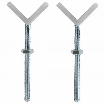 Замок безопасности для дверей Hauck Серебристый Металл (2 штук)