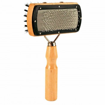 Щетка для Cобак Trixie 10 × 18 CM Двухцветный