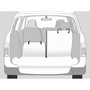 Автомобильный Защитный Чехол для Животных Trixie Чёрный Бежевый 180 x 130 cm