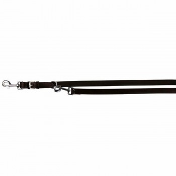 Регулируемый поводок для собаки Trixie Чёрный 2 m S/M