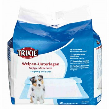 Пропитка Trixie Puppy Nappy 40 x 60 cm 40 × 60 cm Белый 50 штук