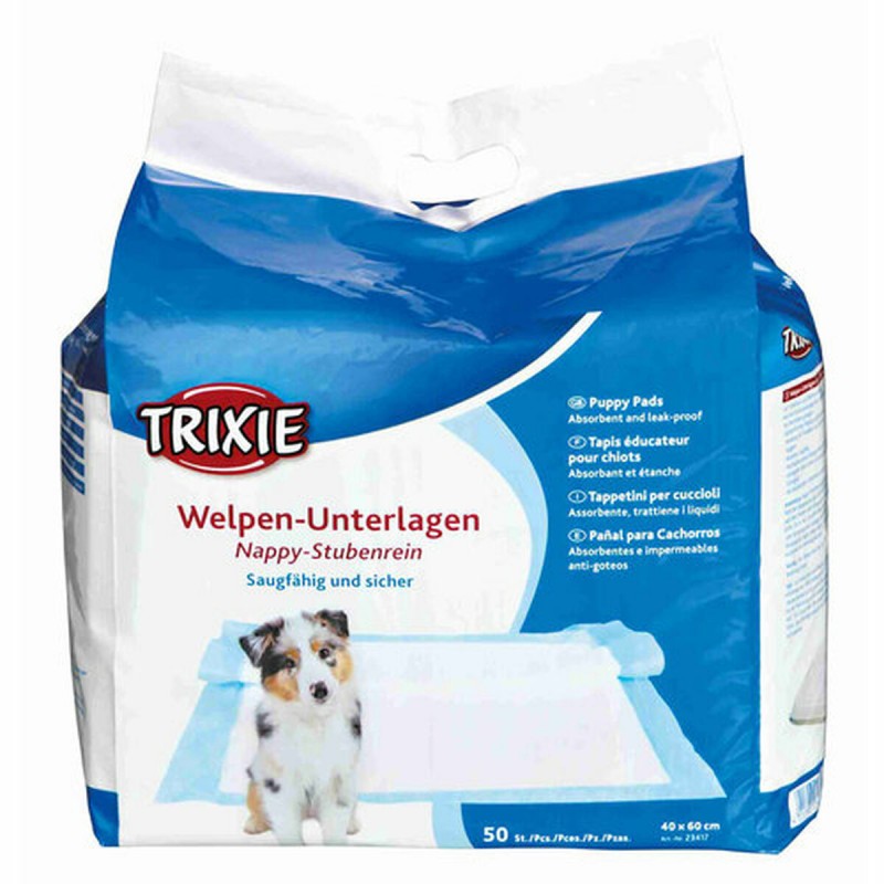 Пропитка Trixie Puppy Nappy 40 x 60 cm 40 × 60 cm Белый 50 штук