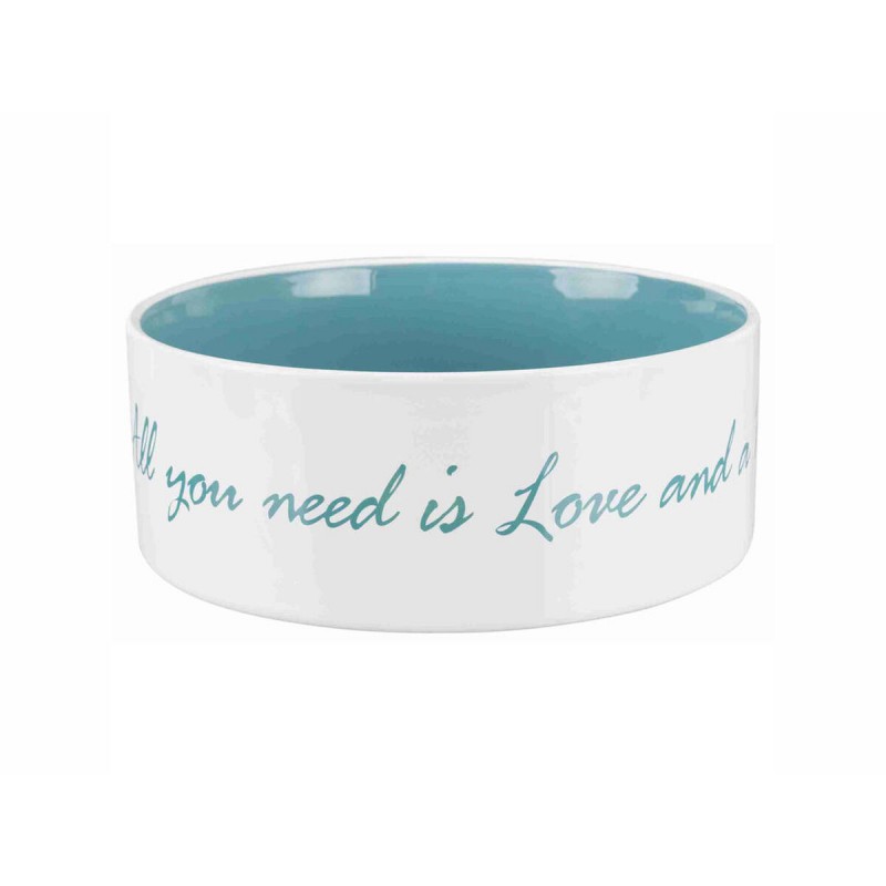 Кормушка для собак Trixie Pet's Home Синий Кремовый Ø 12 cm 300 ml