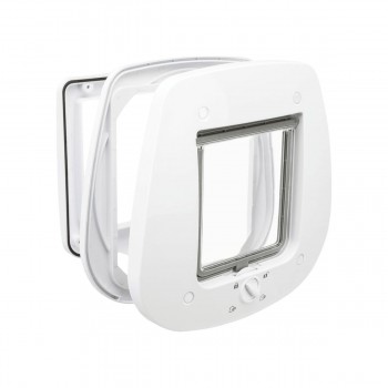 Откидная створка для кошек Trixie Белый Пластик 27 × 26 CM