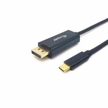 Универсальный кабель USB-C-DisplayPort Equip 13342807101 Серый 3 m