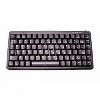 Испанская клавиатура Qwerty Cherry G84-4100LCMES-2 USB+PS/2 Чёрный