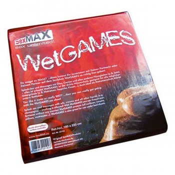 Ультрамягкая простынь Joydivision Wetgames 180 x 220 cm Чёрный